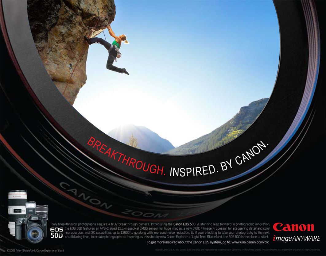 Canon 50D National Ad Campaign - Tyler Stableford Productions