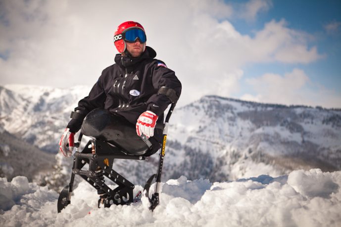 Paralympic Skier BTS