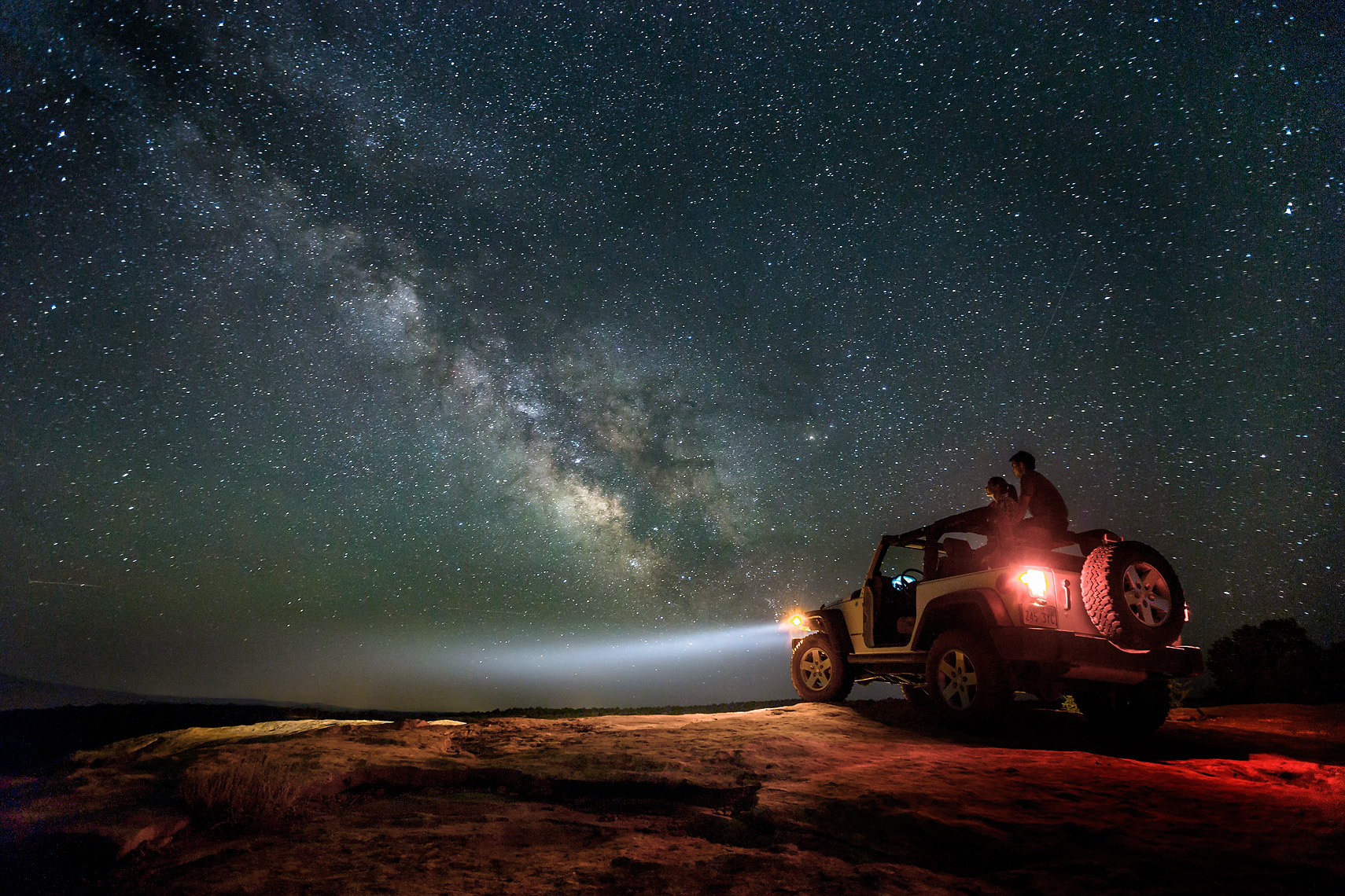 photographing the milky way