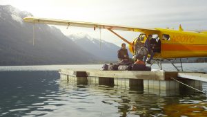 Destination Fly Fishing Doesn't Get Better than Dockside Delivery. Professional Fishermen and Women Prepare to Experience the Potential of a Remote Lake in this Image.