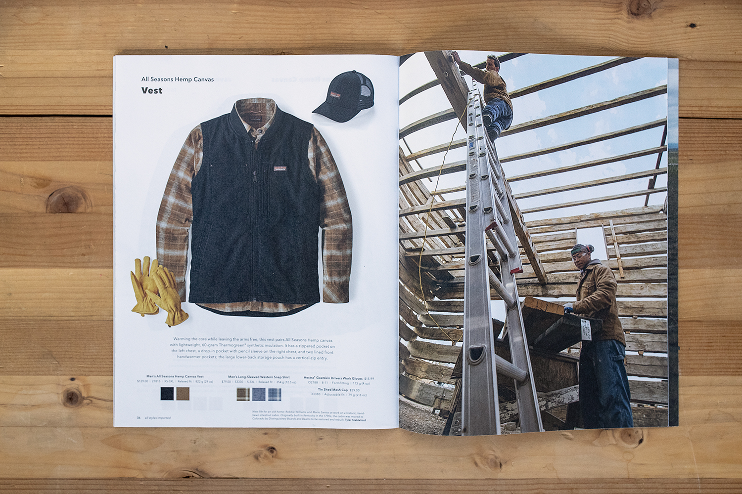 Udløbet Tyr 945 Patagonia Workwear Features Recent Work Of Tyler Stableford