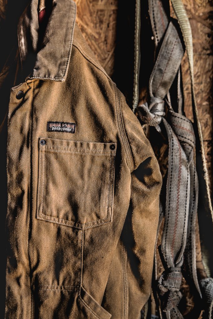 Detail of Patagonia Workwear Jacket.