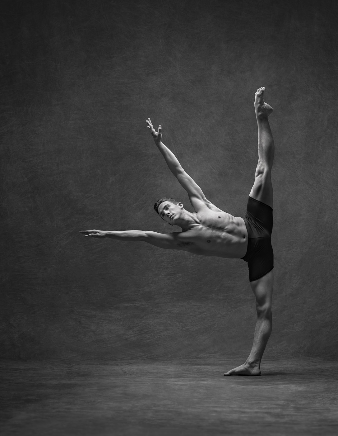 Black and White Ballet Dancer