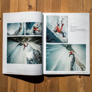 Tyler's photography campaign featuring The North Face alpinist Anna Pfaff is featured in the 2020 Communication Arts Photo Annual
